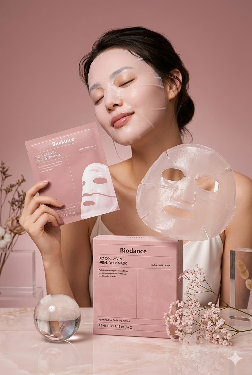 BioDance Collagen Deep Hydrating Mask (4 Masks)
