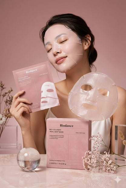 BioDance Collagen Deep Hydrating Mask (4 Masks)