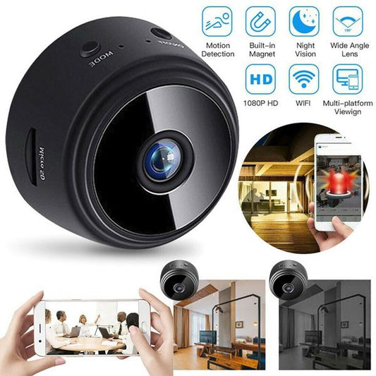 Mini WiFi Camera Smart HD Security | كاميرا واي فاي صغيرة مراقبة ذكية عالية الدقة