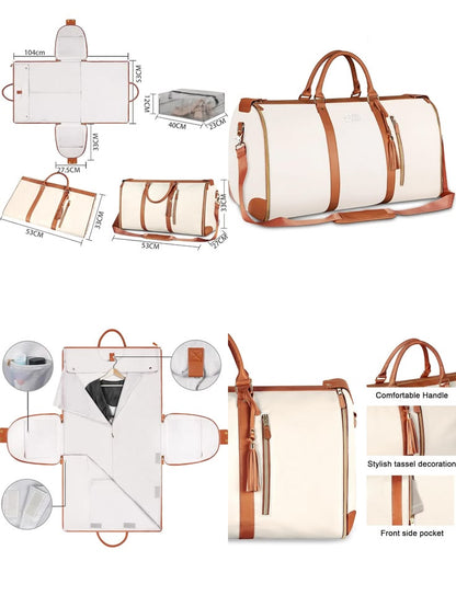 3-in-1 Travel Duffel Bag | Waterproof Garment Organizer