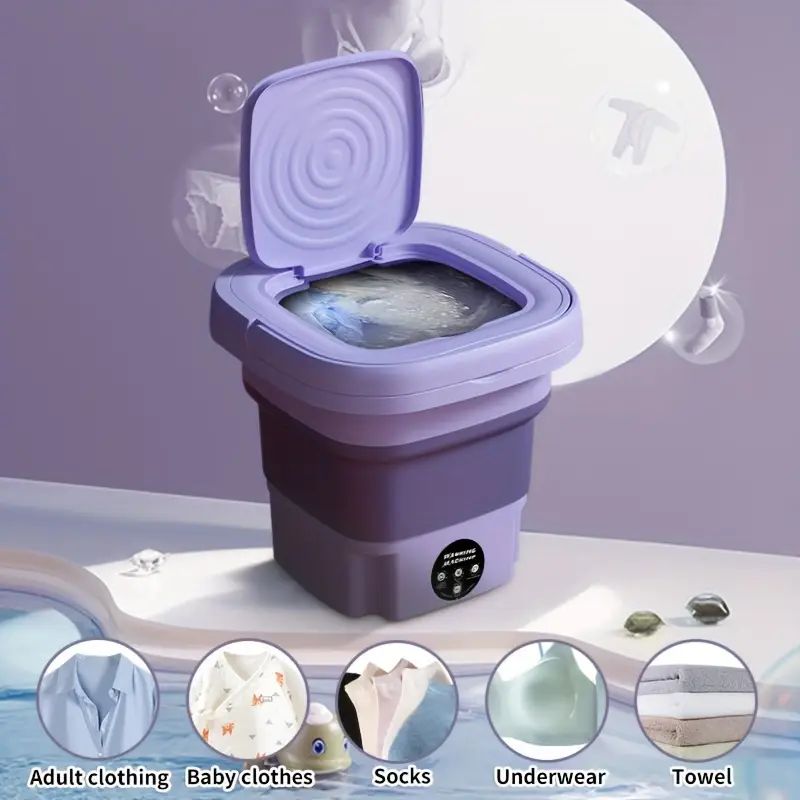 Portable Washing Machine Compact & Powerful | غسالة محمولة صغيرة وقوية