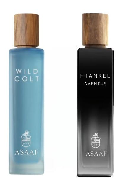 ASAAF Fragrance Pack Wild Colt & Aventus | طقم عطور أساف وايلد كولت وأفينتوس