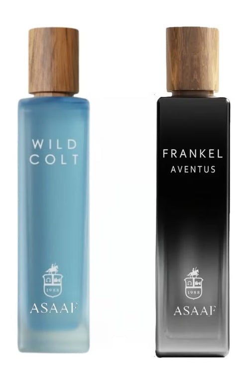 ASAAF Fragrance Pack Wild Colt & Aventus | طقم عطور أساف وايلد كولت وأفينتوس